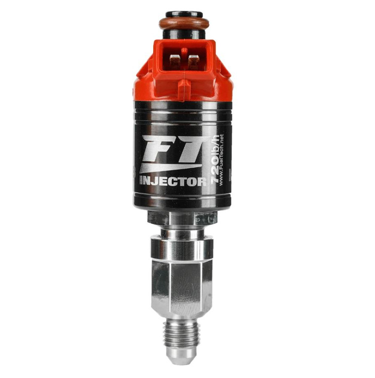 FT Fuel Injector, 720 LB/H, O-Ring/-4 AN Fitting, Set of 8