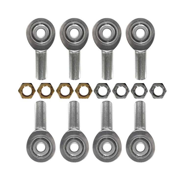 1/2 in. Bore x 3/4-16 Thread 4130 FK Rod End Kit