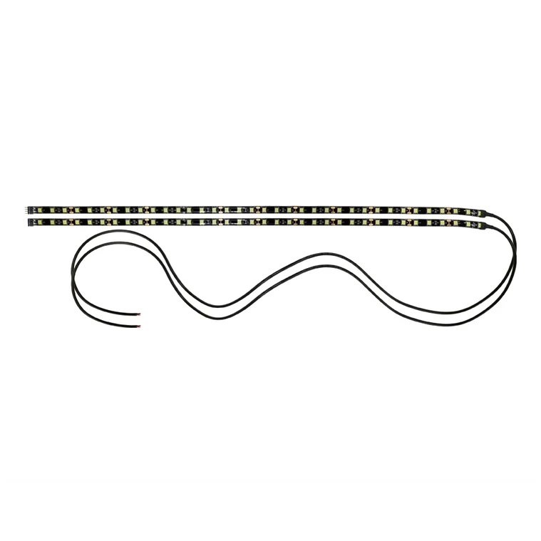 Car Strip LED Lights, 24 in. Connectable, White, 12V