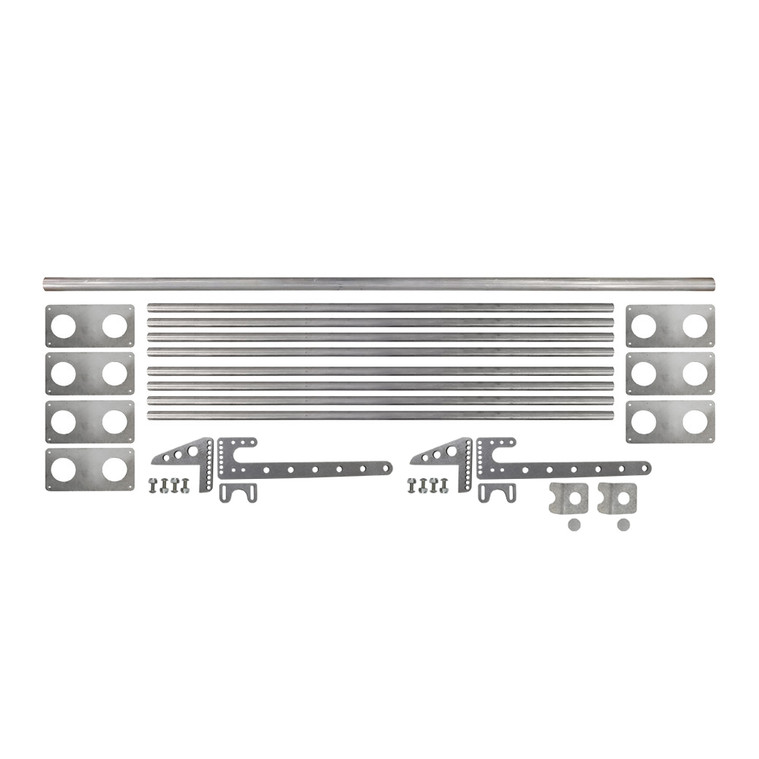 Adjustable Front End Mount Kit, Aluminum, Long 4130 Forks