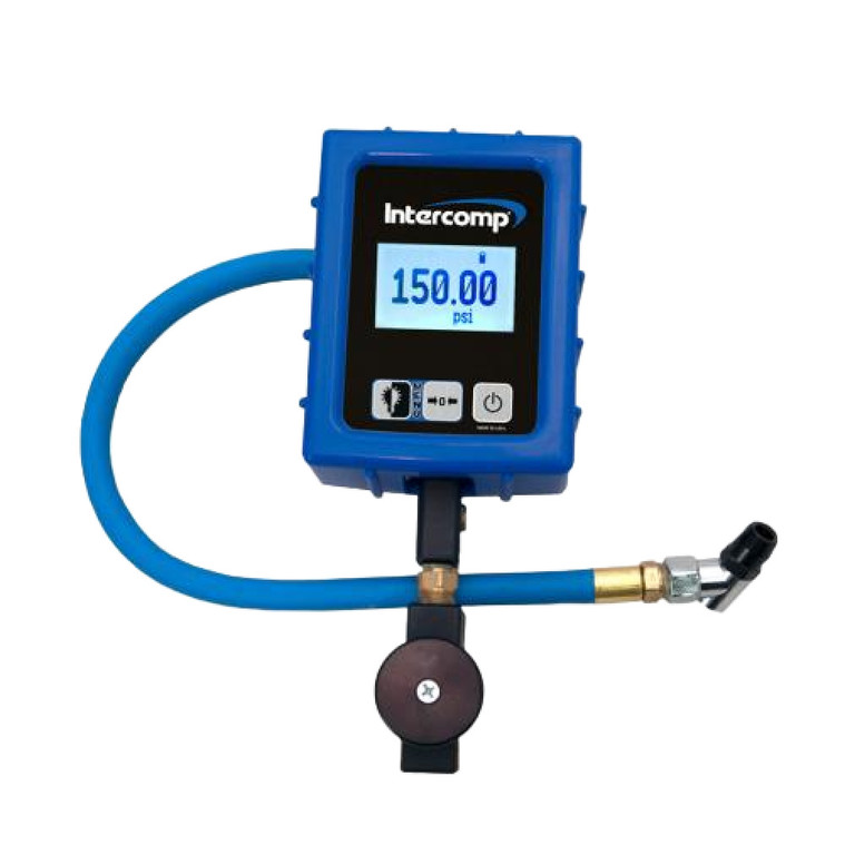 Intercomp Digital Fill, Bleed, Read Gauge with Angle Chuck, 150.00 PSI 360099
