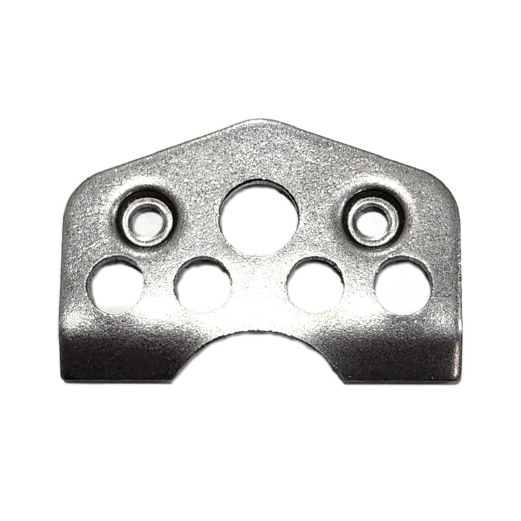 Lightweight Quarter Turn Fastener Short Plate, Mild Steel, 1 in. Spring