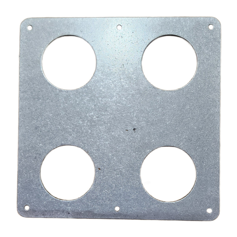Body Mount Bracket, 5 in. x 5 in., Mild Steel
