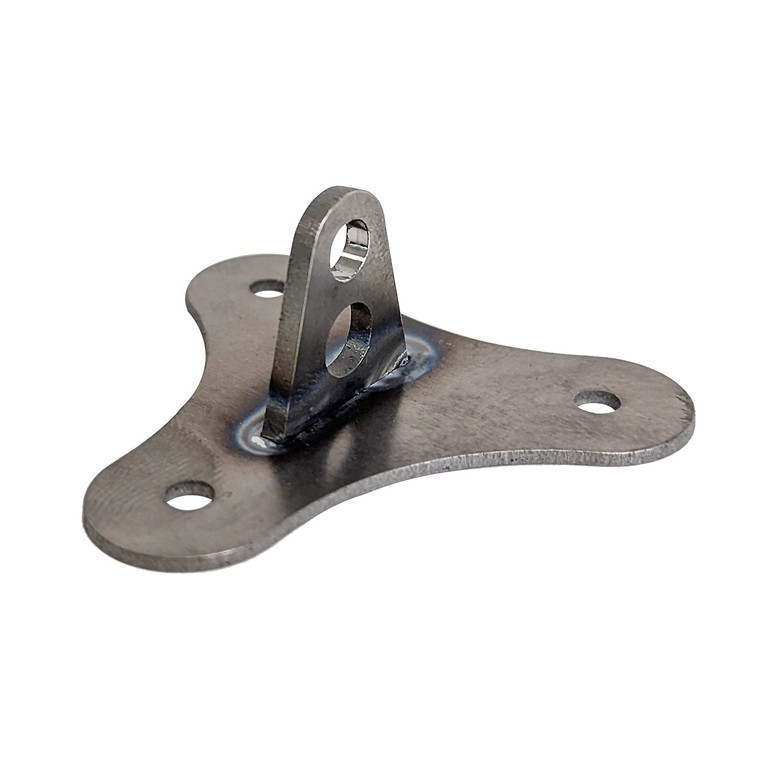 Wing Strut Mount, Scalloped, Single Tab Titanium (QM-209209-T)