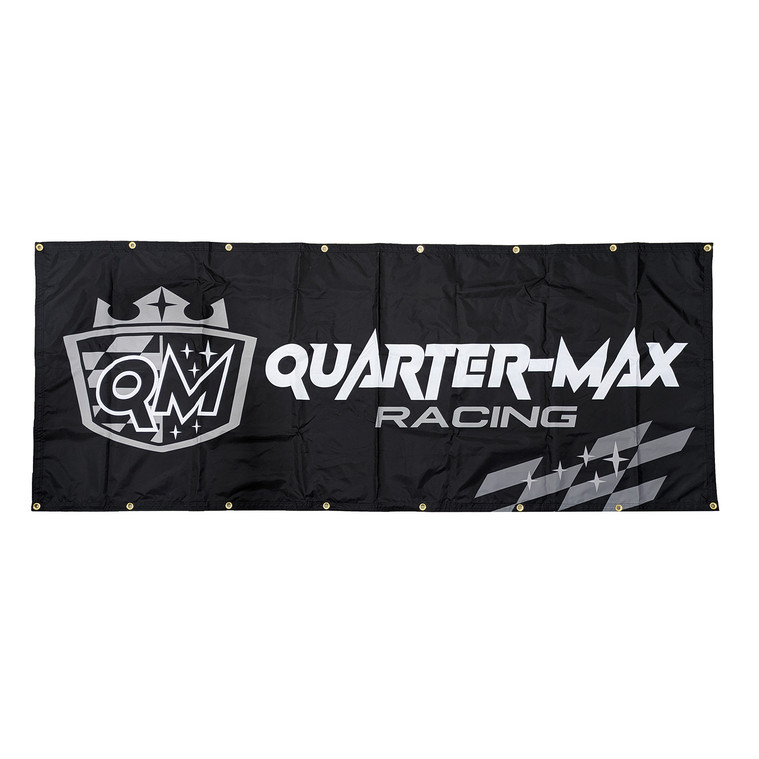 Quarter-Max Racing Event Banner, 3 ft x 8 ft