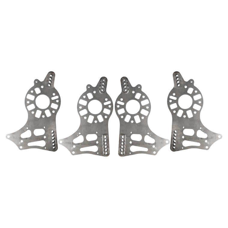QM Strange 11" Modular 4-Link Housing Brackets with Doublers, Welded, Titanium (QM-201216)