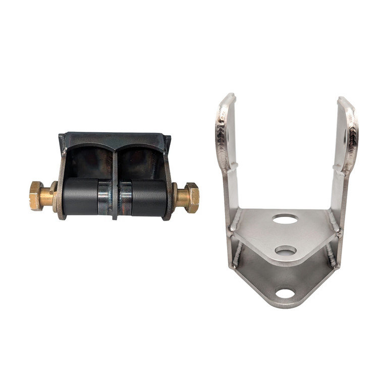 QM Parachute Cord & Quick Release Push Bar Mount, Titanium (QM-209107-5T)