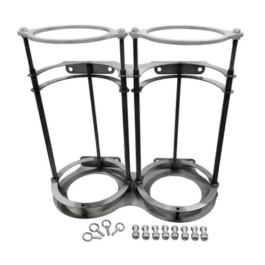 Speedmaster Nitrous Oxide Dual Bottle Bracket Billet Aluminum