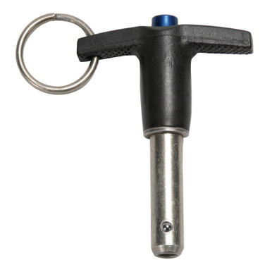 Push Pull Pin, T-Handle, 3/8 in. x 1 in. | Quarter-Max
