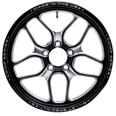 Billet Specialties Comp 7 Black Wheels | Quarter-Max