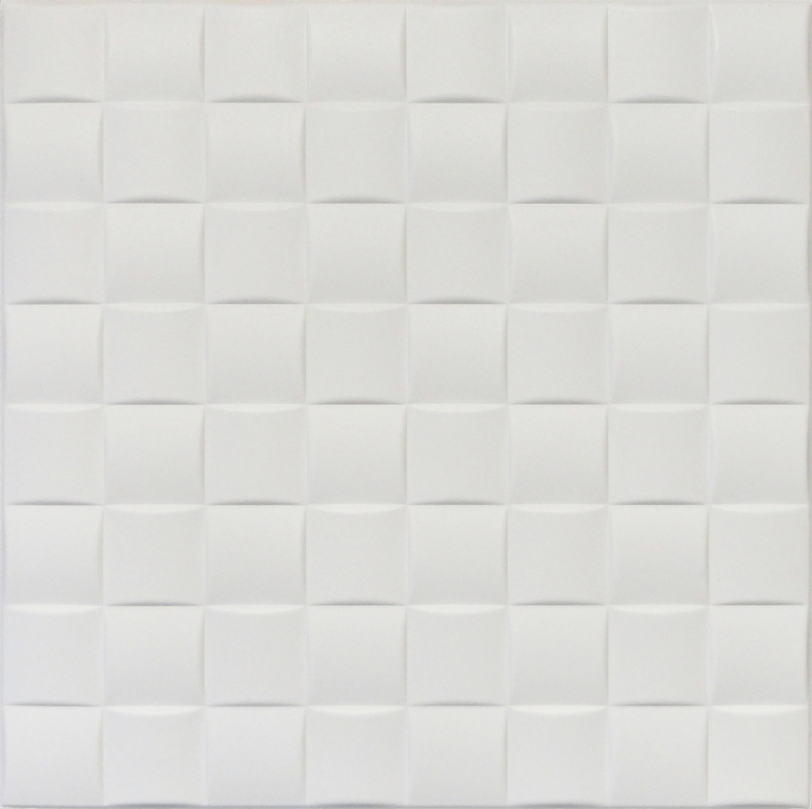 R35 Ultra Pure White BEHR Styrofoam Glue Up Ceiling Tile 20x20