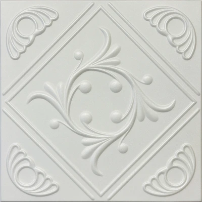 R2A Anet Styrofoam Glue Up Ceiling Tile 20"x20"