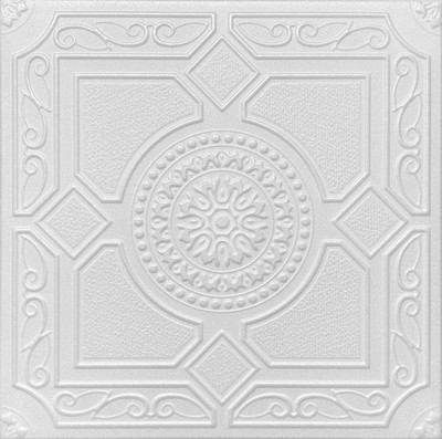 R30A Lima Styrofoam Glue Up Ceiling Tile 20"x20"
