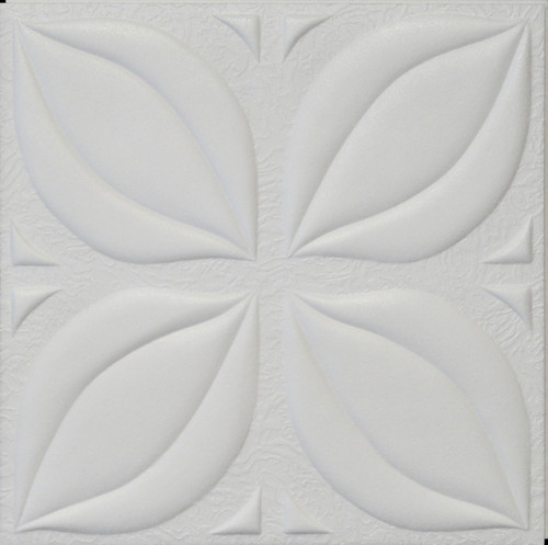 EXTRA THICK! M7 Tulip Styrofoam Ceiling Tile 20x20