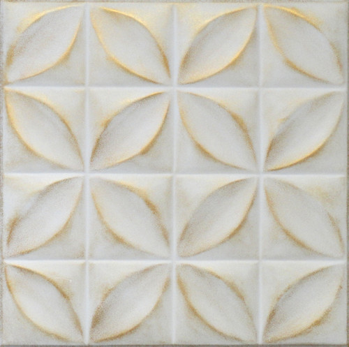 R3 Washed Gold Styrofoam Glue Up Ceiling Tile 20"x20" R3 Washed Gold Styrofoam Glue Up Ceiling Tile 20"x20"