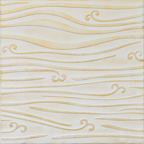 R102 Washed Gold Styrofoam Glue Up Ceiling Tile 20"x20" R102 Washed Gold Styrofoam Glue Up Ceiling Tile 20"x20"