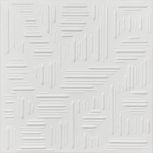 R15 Labyrinth Styrofoam Glue Up Ceiling Tile 20"x20" R15 Labyrinth Styrofoam Glue Up Ceiling Tile 20"x20"