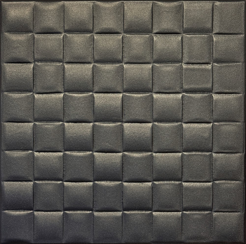 R35 Black Styrofoam Glue Up Ceiling Tile 20"x20" - AS IS R35 Black Styrofoam Glue Up Ceiling Tile 20"x20" - AS IS