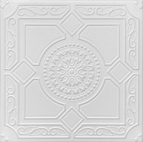 R30 Lima - 20 in x 20 in, Glue-Up, Styrofoam Ceiling Tile
