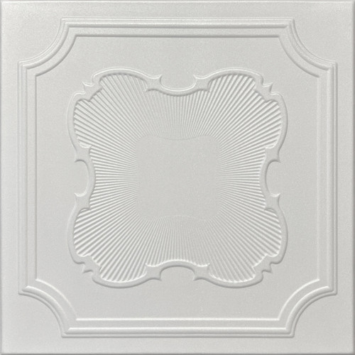 R37 - 20 in x 20 in, Glue-Up, Styrofoam Ceiling Tile