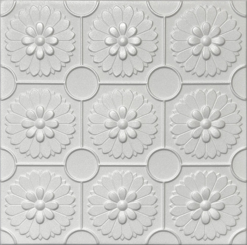 R36 Blossom Bouquet - 20 in x 20 in, Glue-Up, Styrofoam Ceiling Tile