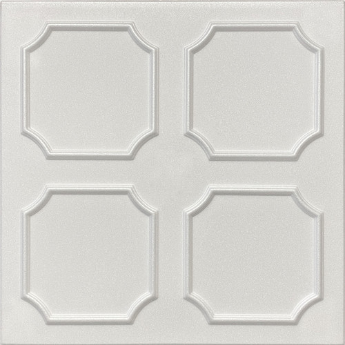 R1 Alfa - 20 in x 20 in, Glue-Up, Styrofoam Ceiling Tile