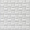 R35 Square Fusion Styrofoam Glue Up Ceiling Tile 20"x20"