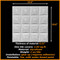 R40 Aerial Village Styrofoam Glue Up Ceiling Tile 20"x20"