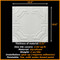 R28A Caracas Styrofoam Glue Up Ceiling Tile 20"x20"