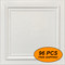 R24 Styrofoam Glue Up Ceiling Tile 20"x20", Pack of 96 (253 s/f)