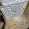 R55 Snowflake Styrofoam Glue Up Ceiling Tile 20"x20" - Lot/52 (137 s/f )