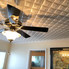 R40 Aerial Village Styrofoam Glue Up Ceiling Tile 20"x20"