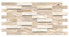 3D Wall Panel PVC, 38.62"x18.94", Bleached Oak, Lot of 4