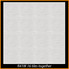 R41 Plain White 20x20 Ceiling Tile - LOT of 144 pcs (380 s/f) (AS IS)
