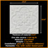 R55 Snowflake Styrofoam Glue Up Ceiling Tile 20"x20" - Lot/89 (235 s/f )