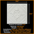 R2 Plain White 20x20 Ceiling Tile - LOT of 8 pcs (AS IS)