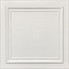 R24 Plain White 20x20 Ceiling Tile - LOT of 8 pcs (AS IS)