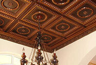 Faux Tin PVC Ceiling Tiles 2'x2'