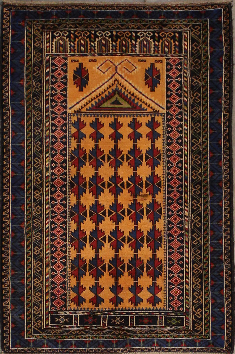 Afghanistan Baluchi rug 2'10 x 4'4