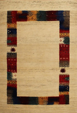 Gabbeh Rugs 4' x 5'11 Lori Gabbeh design rug 
