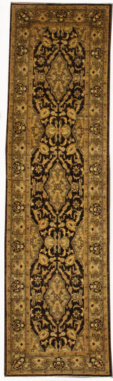 Traditional Pakistani runner 3' x 10'8 