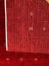 Modern Gabbeh design handloom rug 8' x 9'9 