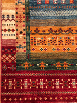 Transitional Gabbeh style runner 2'10 x 9'10 