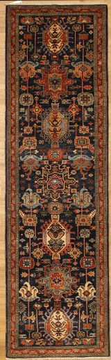 Tribal Rugs Karajeh design runner 2'9 x 9'10 