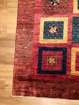 Modern colorful  Modern design rug 5'1 x 6'10 