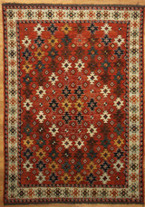 Tribal Rugs Tribal design Soumac rug 4'9 x 6'10 
