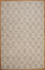 Modern Gray color modern design rug 5' x 7'7 