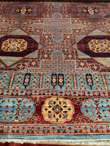 Repeated medallion 8'1 X 9'9 rug