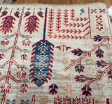 Light blue tree design runner (2’7 x 11’8)