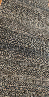 Contemporary Hand knotted medium size runner 2'1x8'